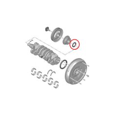 PEUGEOT  Crankshaft Seal Timing End 9803288780