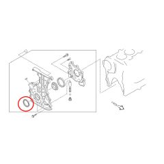 NISSAN Genuine Crankshaft Seal 135101KC1A