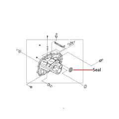 Shaft Seal NISSAN Genuine 383428H500