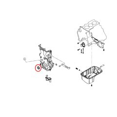 MITSUBISHI / CITROËN / PEUGEOT Crankshaft Seal Timing End MN195668