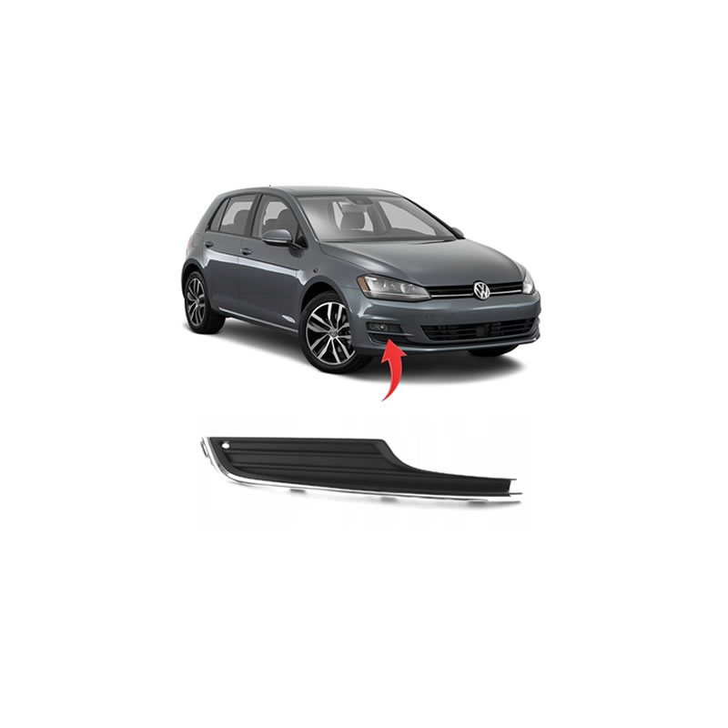 VW Golf Mk7 Right Lower Bumper Grille 5GB854662