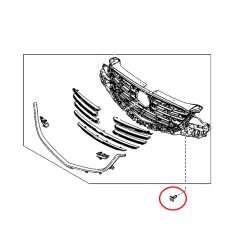 Mazda 3 / 6 / CX-3 / CX-5 / CX-9 Grille Assembly Pin KD45501K5A image 2
