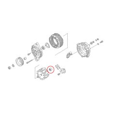 Alternator Bearing NSK B885T12DDNCXMC3E