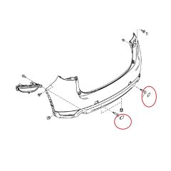 MAZDA CX-5 Tow Hook Cover KB8A50EK1BB image 3