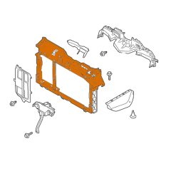 MAZDA 2 Radiator Support Panel D65153110K image 3