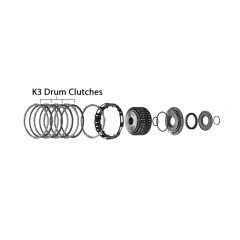 VW 09G / 09K (TF60SN) Automatic Transmission Clutch Kit image 4
