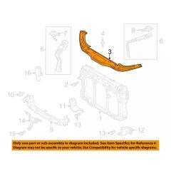 MAZDA CX-5 Upper Radiator Mount Support KD5353150D image 3