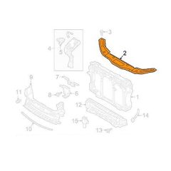 MAZDA CX-5 Upper Radiator Mount Support KB7W53150B image 3