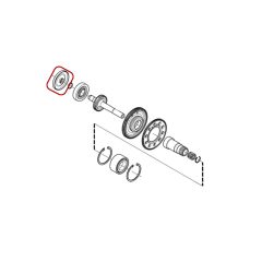 VOLVO Engine Crankshaft Seal 8692757 image 3