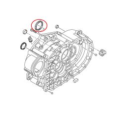 VW / AUDI Genuine Shaft Seal 02M301189G image 2