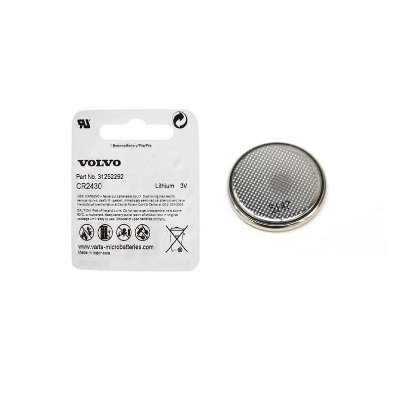 VOLVO GENUINE KEY FOB Battery 31252292