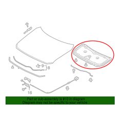 MAZDA CX-5 Bonnet Insulation Mat KD5H56681 image 2