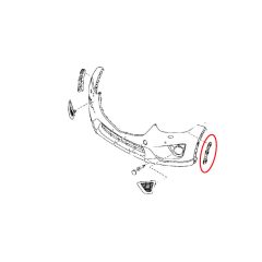 MAZDA CX-5 Front Bumper Slide Bracket LH KD5H50163