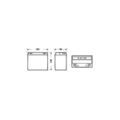 VOLVO Auxiliary Battery 32238082 image 2