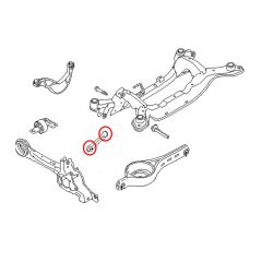 VOLVO Rear Control Arm Bush ALTE  31340354