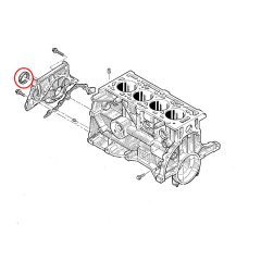 VOLVO Crankshaft Seal, Timing End 31679979