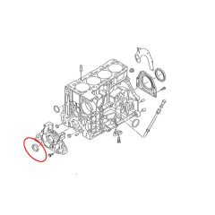 AUDI / VW Crankshaft Seal, Timing End 038103085E image 2
