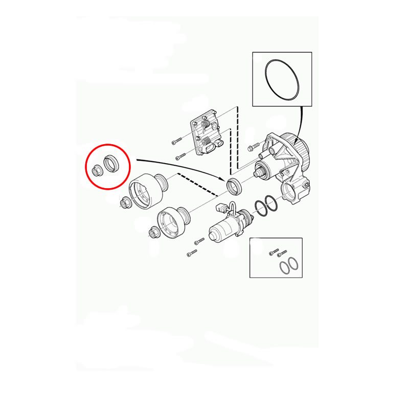 VOLVO Shaft Seal Kit, Transfer Case 32240128