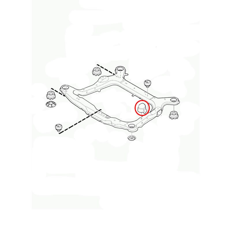 VOLVO XC90 Engine Mounting Buffer 8649837