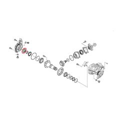 NISSAN Shaft Seal, Transfer Case 331424BA0B image 2