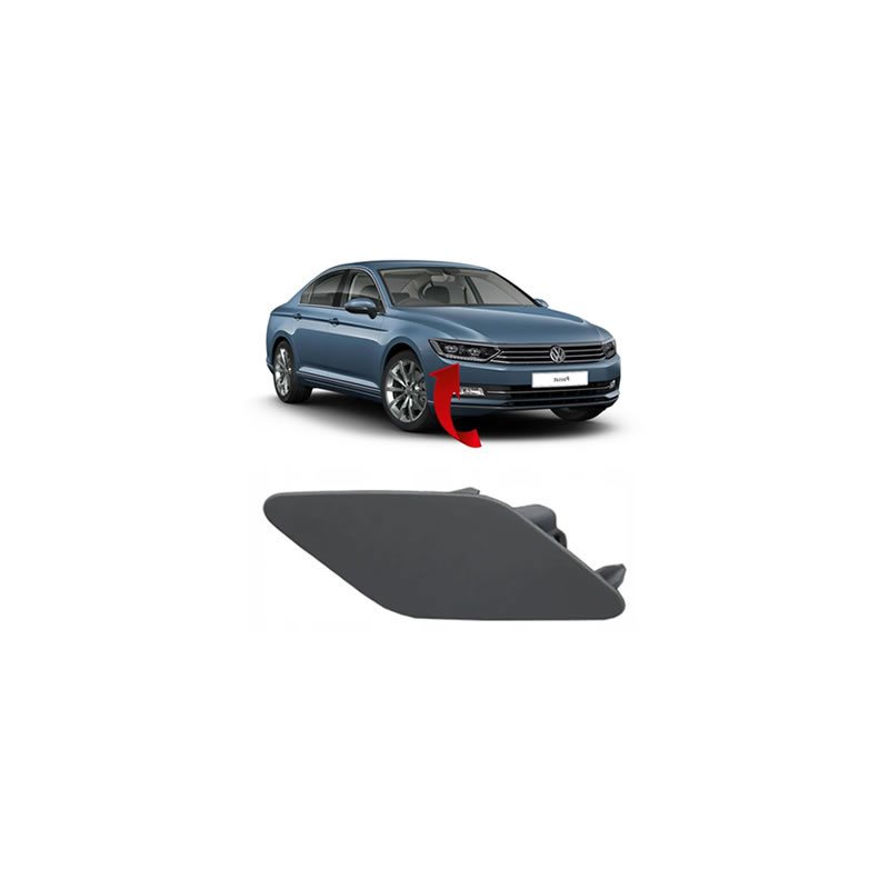 VW Passat B8 Right Headlight Washer Cover 3G0807938