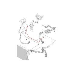 PEUGEOT Coolant Reservoir Breather Hose 9670816380