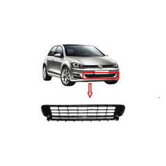 VW GOLF MK7 Bumper Grill 5G0853677 image 1