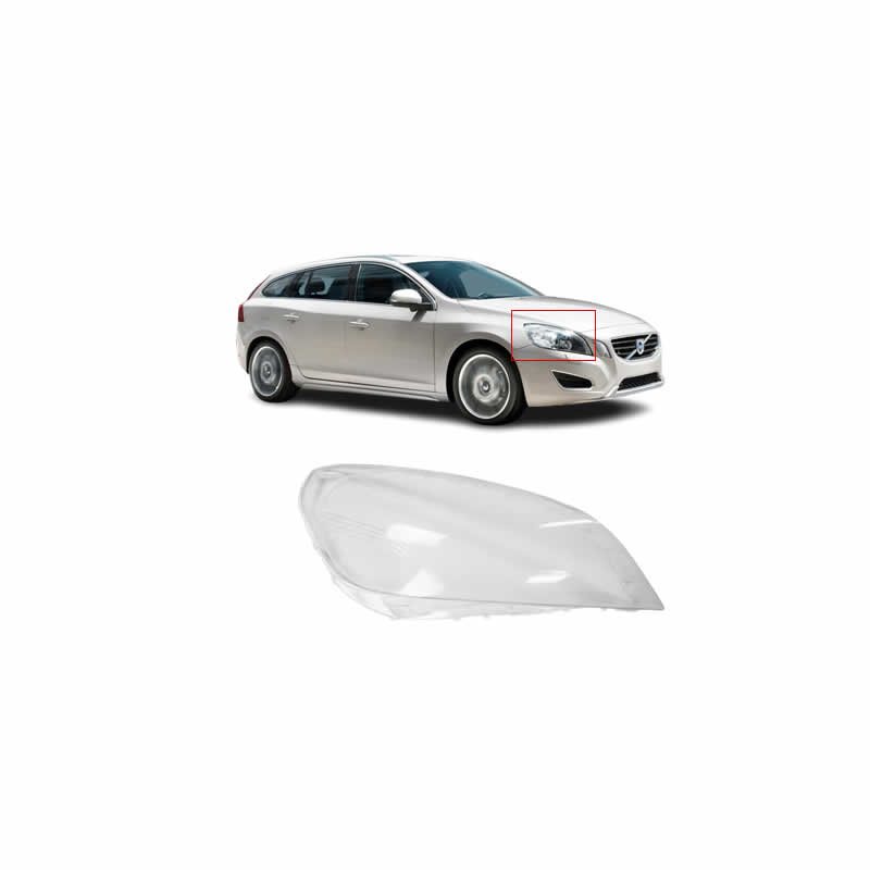 VOLVO S60 / V60 (2009 - 2013) Headlight Lens RH