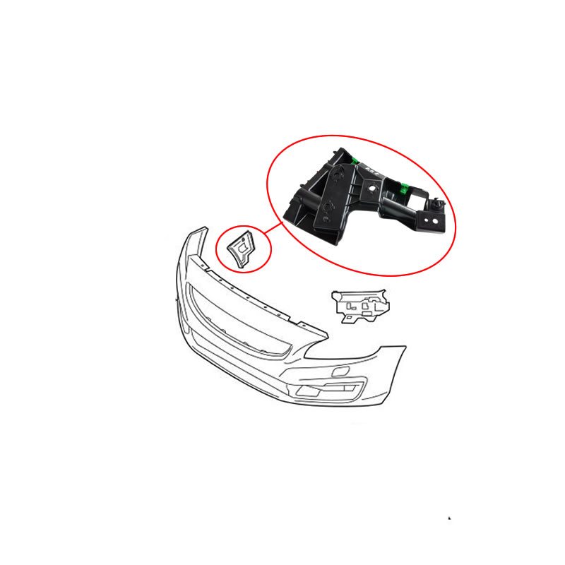 VOLVO S60 / V60 Front Bumper Slider RH 31323833
