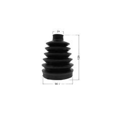 FORD / VOLVO Outer Cv Joint Boot Kit FEBEST 2117PCA218