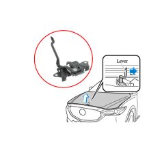 MAZDA CX-5 (KF) Bonnet Lock KB7W56620A image 1