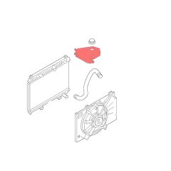 FORD FIESTA Coolant Reservoir Tank 8V218K218AB
