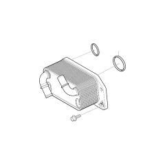 VOLVO XC40, XC90, XC60 Engine Oil Cooler OSSCA 31368636 image 3