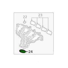 MAZDA 6 / 3 / CX-3 / CX-5 / CX-9 Throttle Body Gasket PE0113655