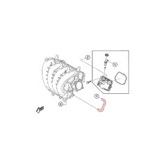 MAZDA 3 / 6 / CX-5 / CX-8 PCV Hose PY0113895A