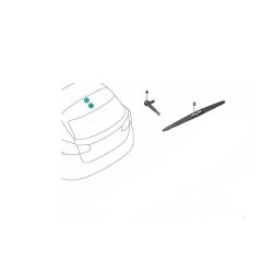 VOLVO XC90 Rear Wiper Blade GENUINE 30649040 image 2