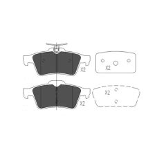 VOLVO / FORD Brake Pads ALTE 31341324 image 2
