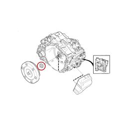 VOVLO Gearbox Oil pump seal AW TF-80SC AW TF-81SC 30713726