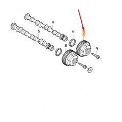 FORD, VOLVO Intake Camshaft Adjuster 313706102