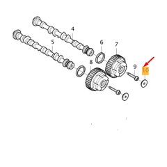 FORD, VOLVO Camshaft Plug 30640630