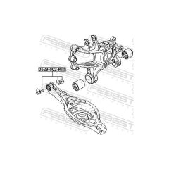 MAZDA Camber Correction Screw 0529002KIT