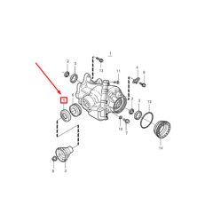 VOLVO V70 Drive Shaft Seal Genuine 9183891 image 3