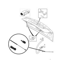 VOLVO S60 Tailgate Gas Spring 31333127