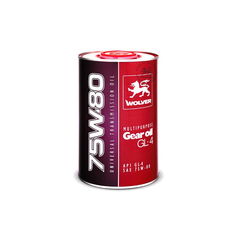 Gear Oil GL-4 SAE 75W-80 WOLVER (1L)
