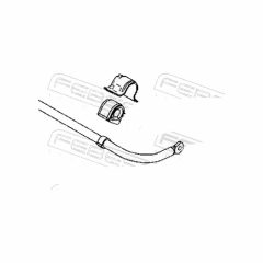 MAZDA Stabilizer Bush FEBEST MZSBKER image 2