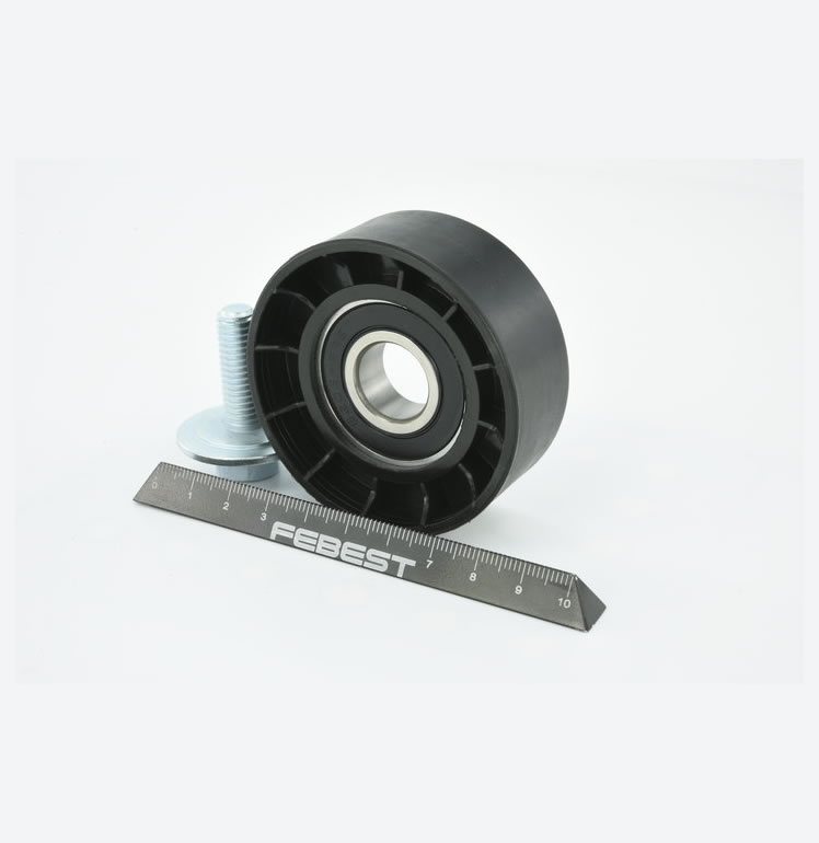 Tensioner Pulley, V-Ribbed Belt FEBEST 2187-FOCII
