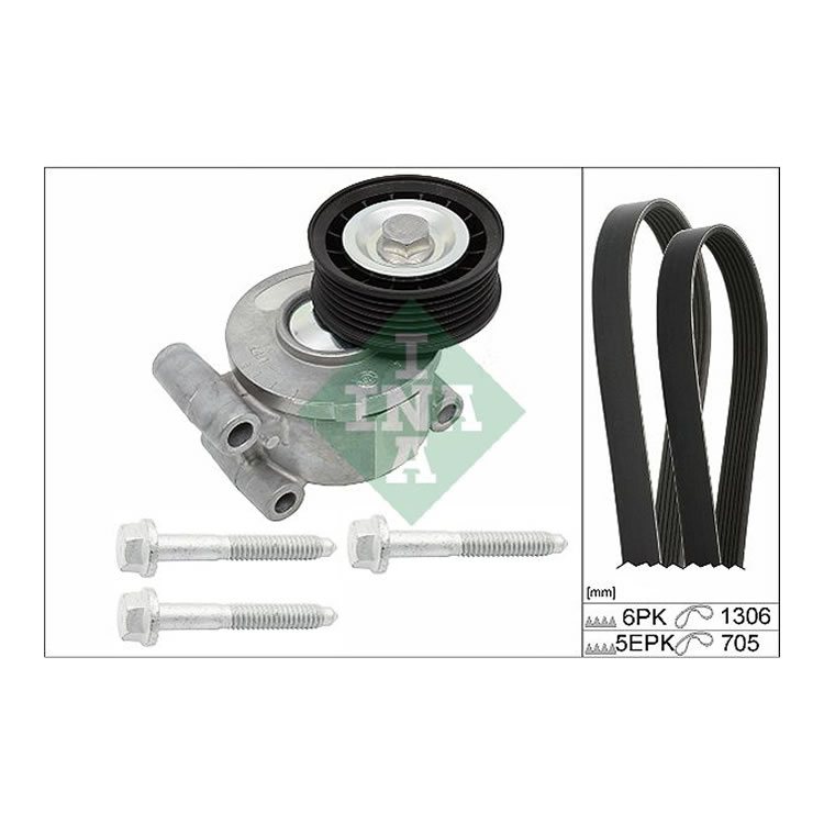 VOLVO V-Ribbed Belt Kit, INA SCHAEFFLER