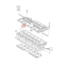 LAND ROVER Genuine Spark Plug Seal Rings LR001808 image 2