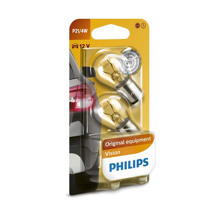 PHILIPS VISION P21/4W Brake Light Bulb