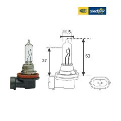 MAGNETI MARELLI Front Fog Light Bulb image 2